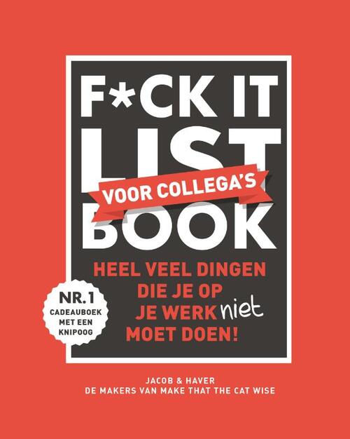 F*ck it list book voor collega’s