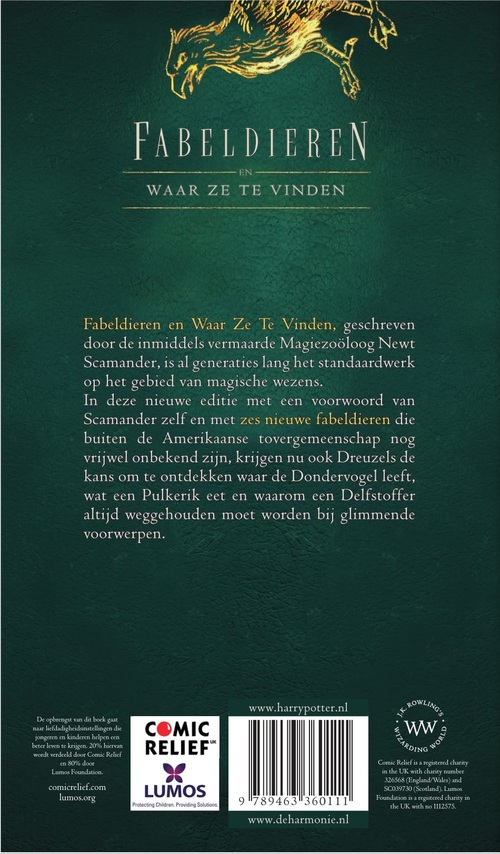 Fabeldieren en Waar Ze Te Vinden (heruitgave)