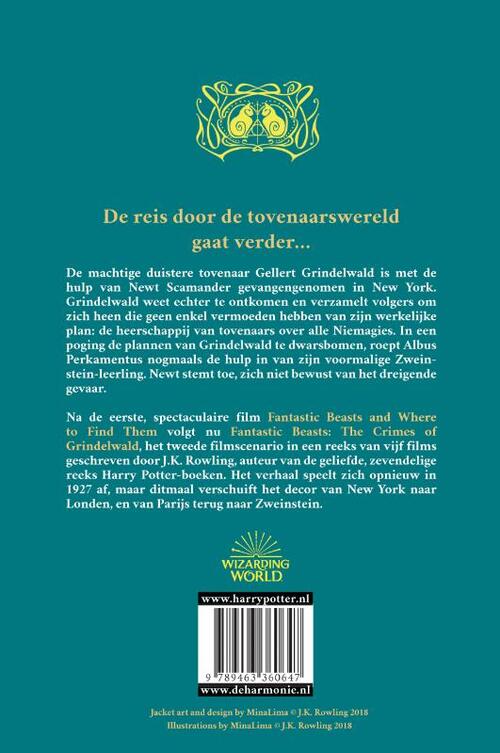 Fantastic Beasts: The Crimes of Grindelwald – Het complete filmscenario