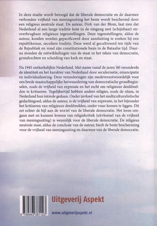 De verhouding van staat en religie in een veranderende Nederlandse samenleving