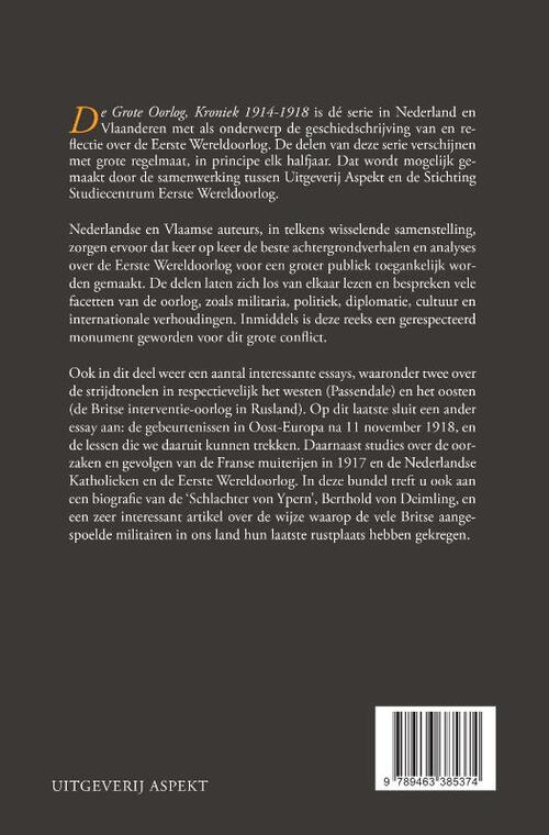 De Grote Oorlog, kroniek 1914-1918