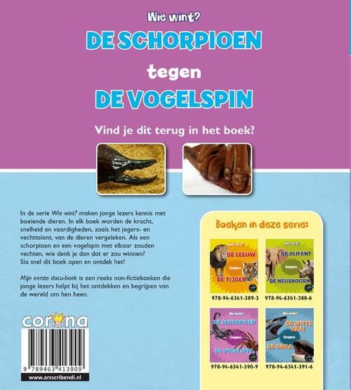 De schorpioen tegen de vogelspin