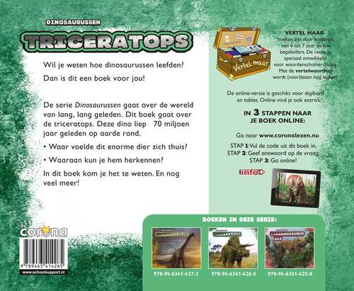 Triceratops | Boek | 9789463414265 | ReadShop
