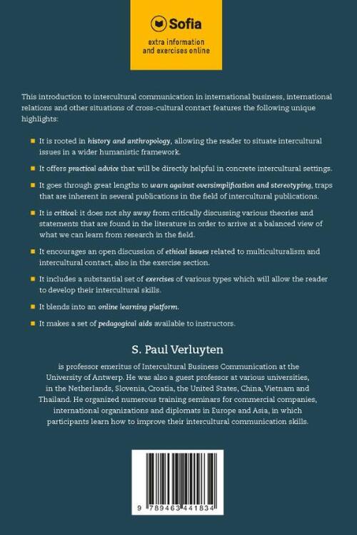 Intercultural Skills for International Business and International Relations