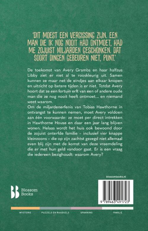 Hawthorne Mysterie 1 - De Erfenis