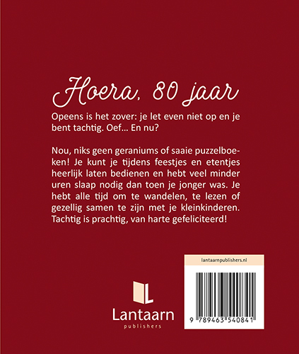 Hoera, 80 jaar