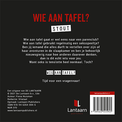 Wie aan tafel? Stout