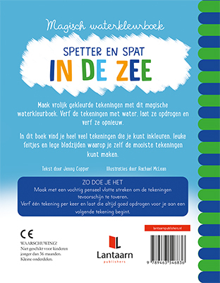 Magisch waterkleurboek In de zee