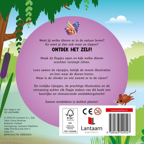 Wie woont hier? In de natuur