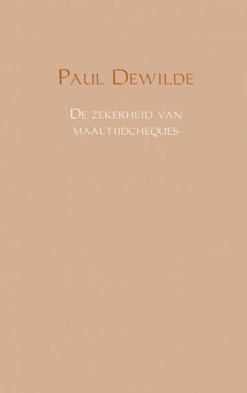 De zekerheid van maaltijdcheques