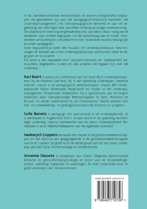 Handwoordenboek Basisonderwijs