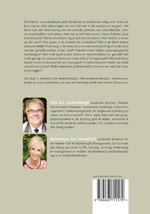 Weg van stress en burn-out