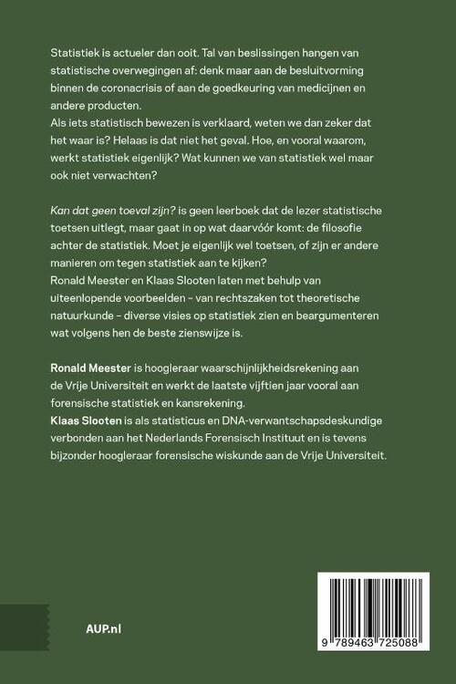 Kan dat geen toeval zijn?