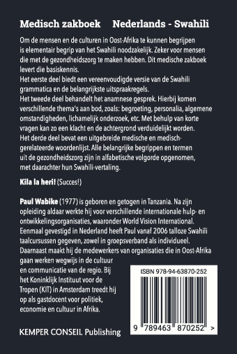 Medisch zakboek Nederlands - Swahili