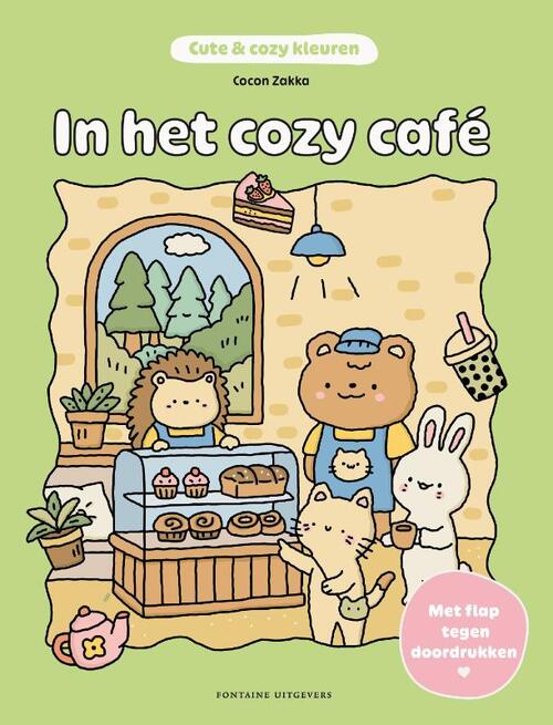 Cute & cozy kleuren - In het cozy café