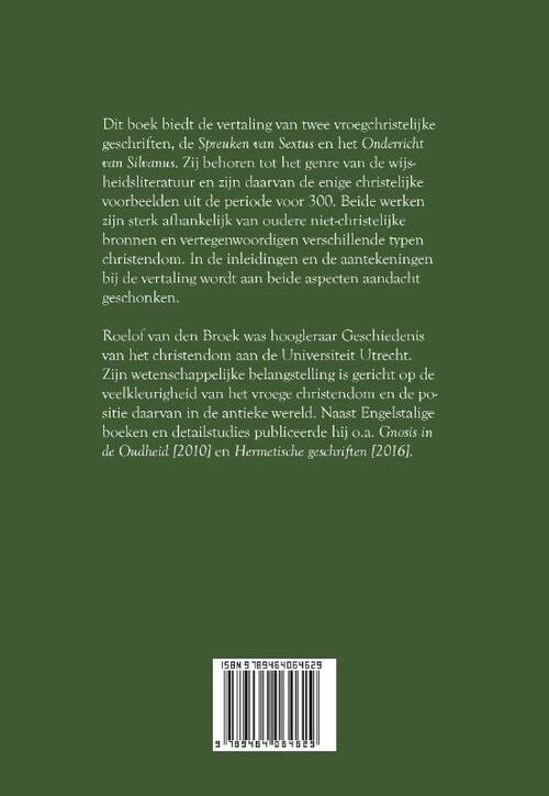 Vroegchristelijke wijsheid