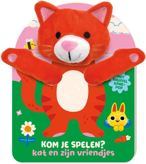 Handpopboek Kom je Spelen? - Kat
