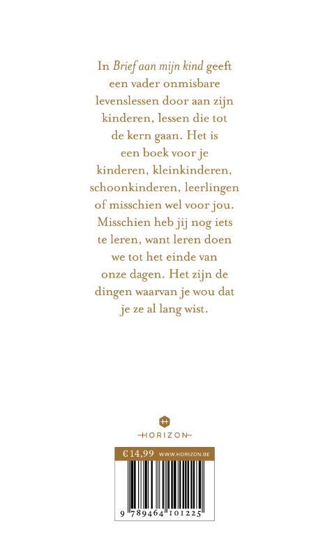 Brief aan mijn kind