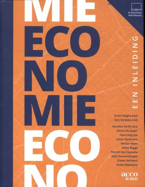 Economie, een inleiding, Erwin Ooghe, Tom Verbeke Boek 9789464146493