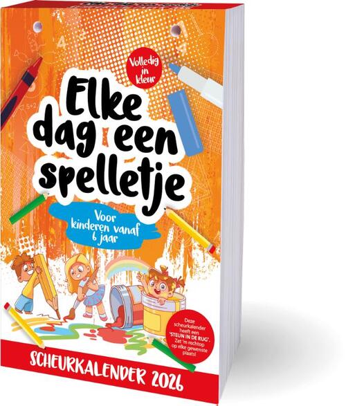 Elke dag een spelletje voor kinderen scheurkalender