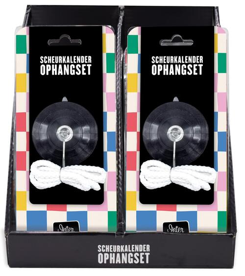 Display ophangset scheurkalender - 2026 (1T x 12 ex.)