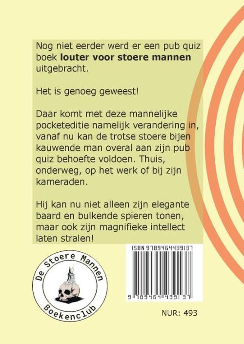 Het Stoere Mannen Pub Quiz Boek