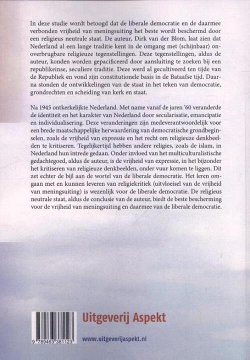 De verhouding van staat en religie in een veranderende Nederlandse samenleving