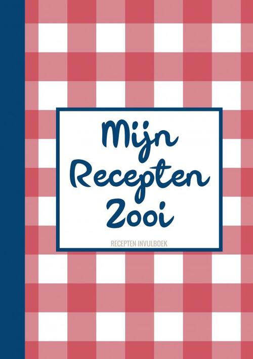 Verjaardagscadeau - Recepten Invulboek - Receptenboek - "Mijn Recepten Zooi"