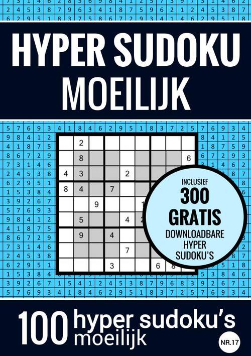 spion explosie niveau HYPER SUDOKU - Sudoku Moeilijk - nr. 17 - Puzzelboek met 100 Moeilijke  Puzzels voor Volwassenen en Ouderen, Sudoku Puzzelboeken | Boek |  9789464655049 | ReadShop