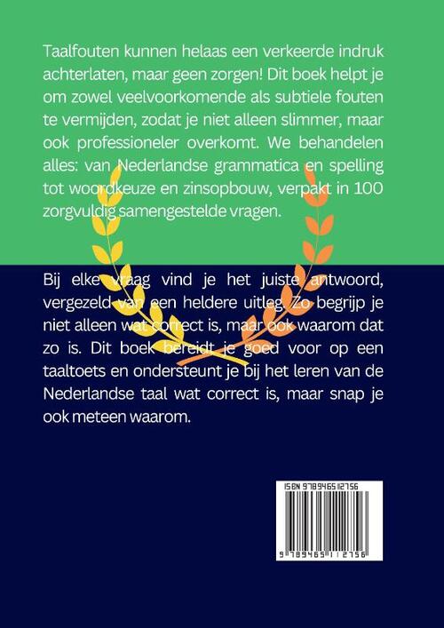 Verbeter je Nederlands: 100 veelvoorkomende taalfouten