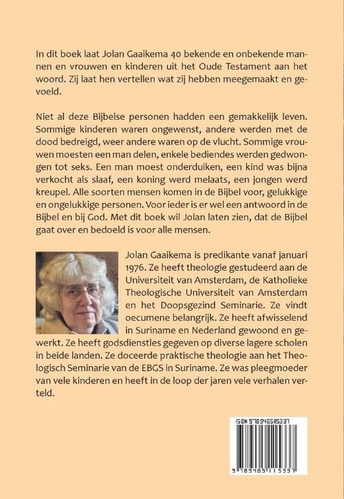Bijbelse mensen aan het woord