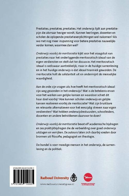 Onderwijs voorbij de meritocratie