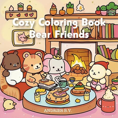 Cozy Coloring Book - Bear Friends