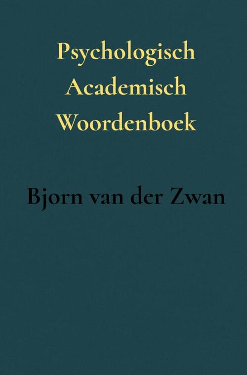 Psychologisch Academisch Woordenboek