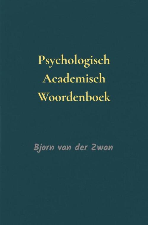 Psychologisch academisch woordenboek