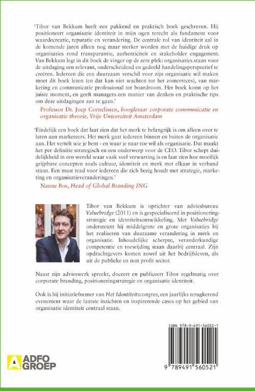 Bouwen aan organisatie identiteit