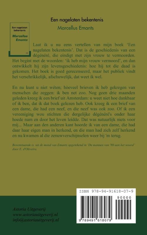 Een nagelaten bekentenis