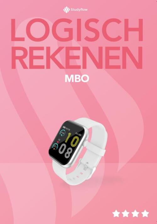 Logisch Rekenen - MBO leerwerkboek niveau 4****