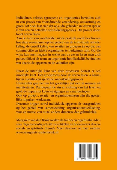 De zeven ontwikkelingsfasen van mens, relatie en organisatie