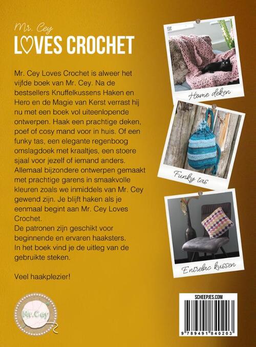 Mr. Cey loves crochet