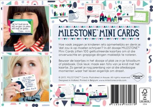 Milestone - Mini Cards