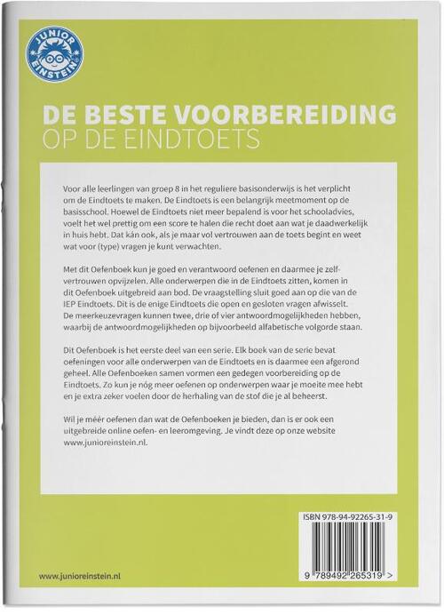 Eindtoets Oefenboek 1