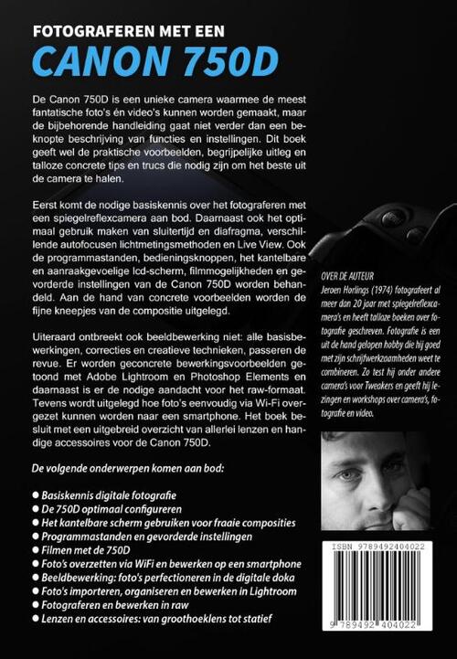 Fotograferen met een Canon 750D
