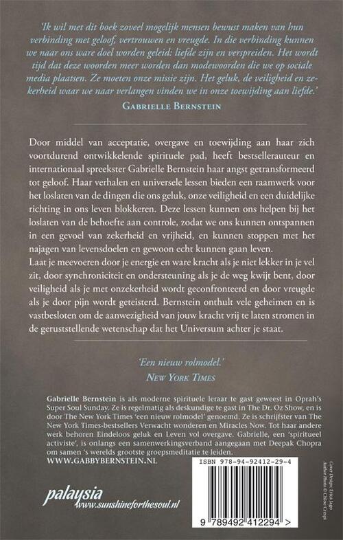 Het Universum staat achter je
