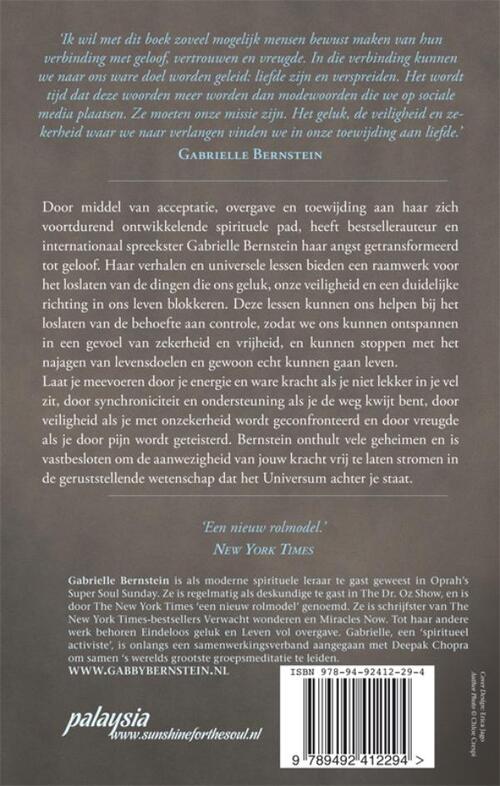 Het Universum staat achter je