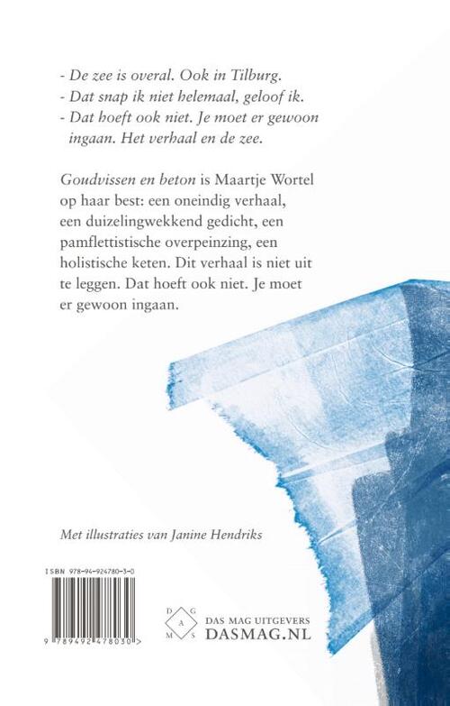 Goudvissen en beton
