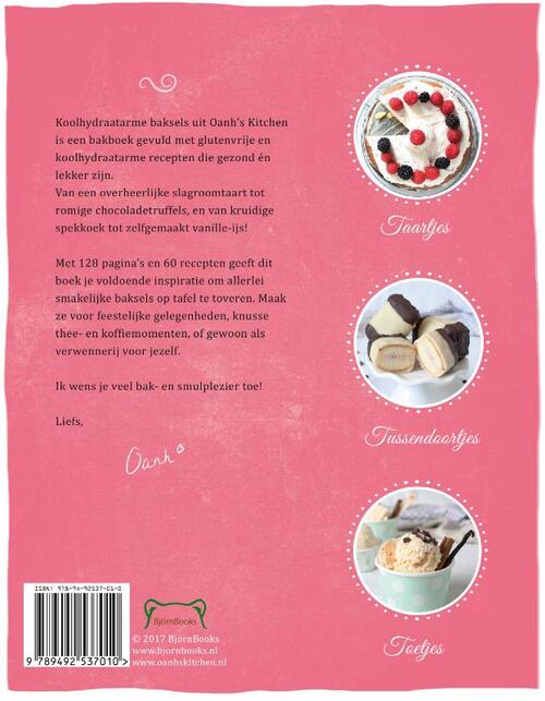 Koolhydraatarme baksels uit Oanh's Kitchen