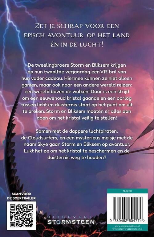 Storm en Bliksem en de vlucht van de Cloudsurfers