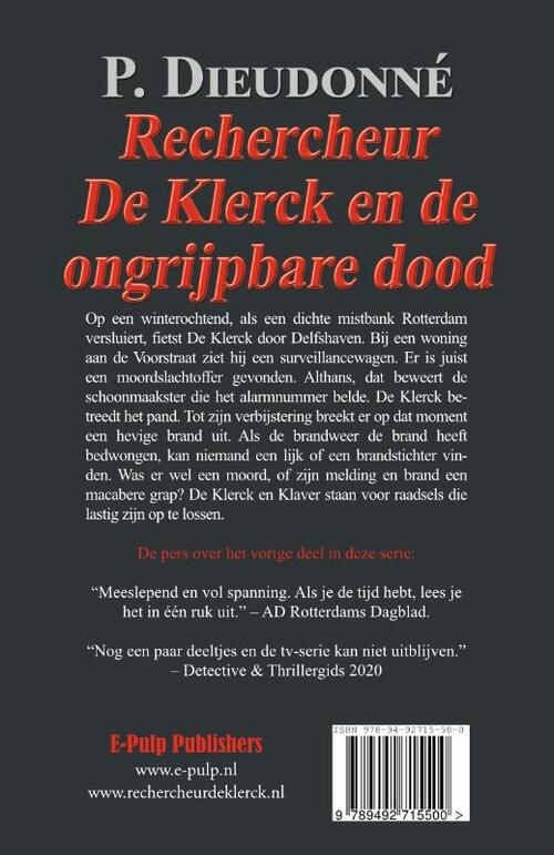 De Klerck 3 - Rechercheur De Klerck en de ongrijpbare dood