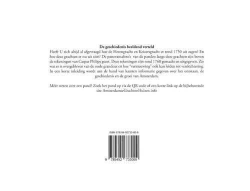 De Herengracht en de Keizersgracht rond 1768 en nu